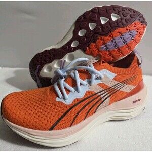 Puma Foreverrun Nitro X Lemlem Running  Womens Orange Sneaker Athletic Shoes 8.5